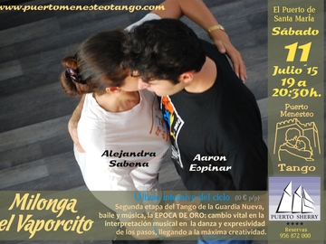 Milonga el Vaporcito nº.22 (15.07.11) - Taller Alejandra & Aaron